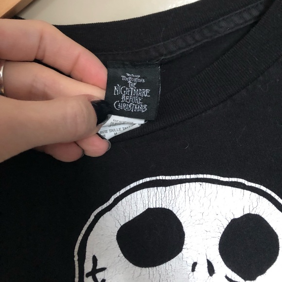 VINTAGE Disney Jack Skellington T-shirt, SZ M - Picture 3 of 4